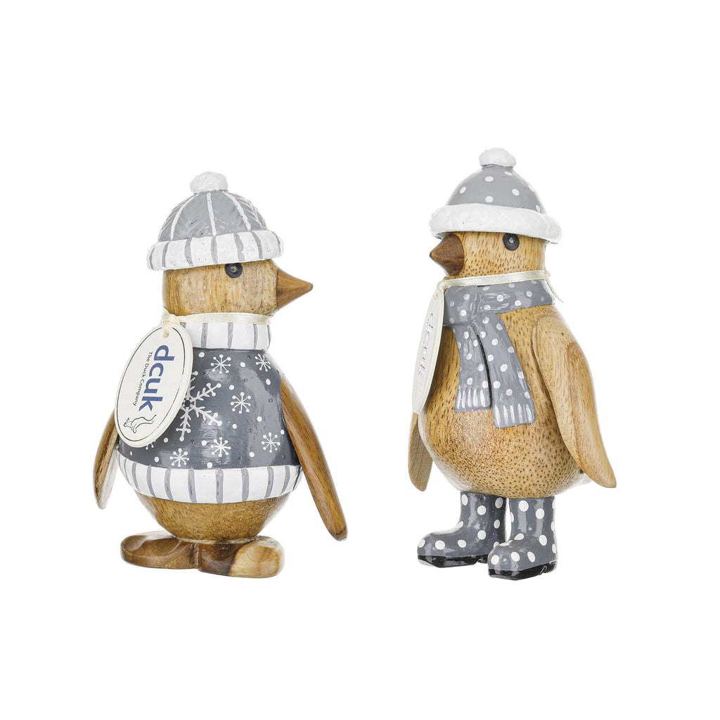 DCUK ALPINE PENGUINS ASSORTED 9X7X18CM (each)