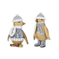 DCUK ALPINE PENGUINS ASSORTED 9X7X18CM (each)
