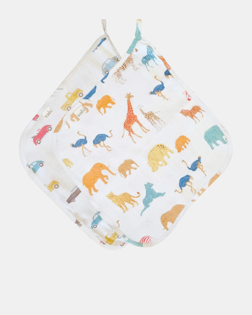 Baby Washcloth Muslin-2pcs