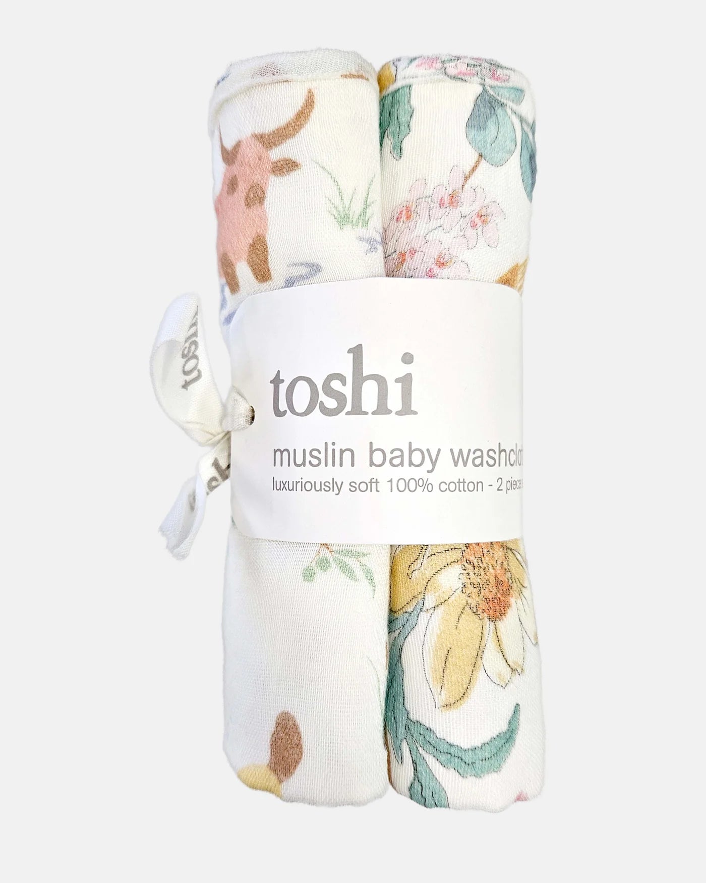 Baby Washcloth Muslin-2pcs