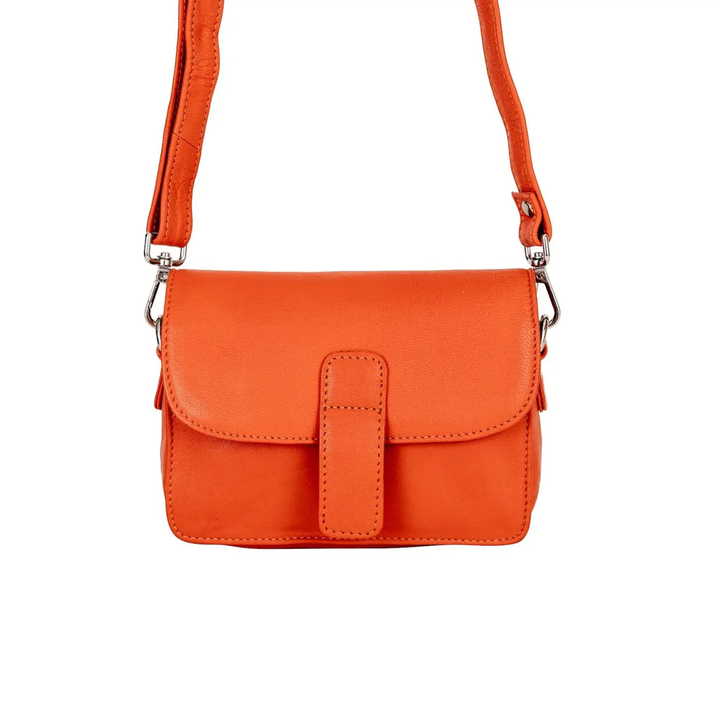 Leather Mobile Bag GW6814 Orange