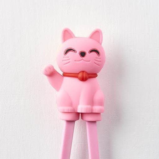 Maneki Trainer Chopsticks Lucky Cat