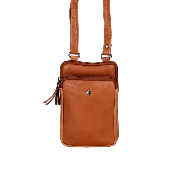 Brown Leather Shoulder Bag