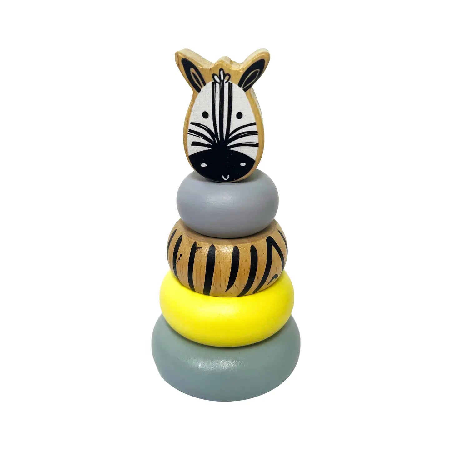 Wooden Mini Safari Animal Stacking Toy