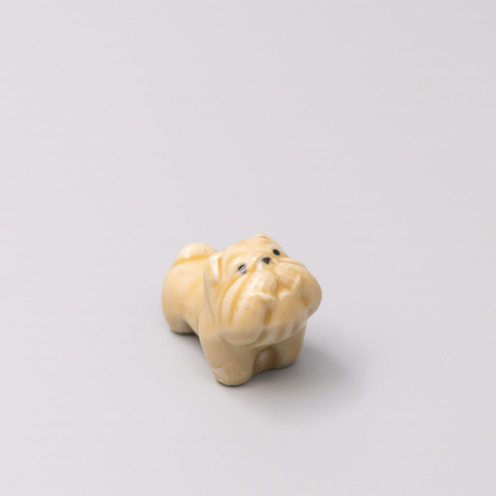 Chopstick Rest Beige Boxer Dog