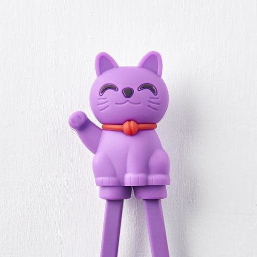 Maneki Trainer Chopsticks Lucky Cat
