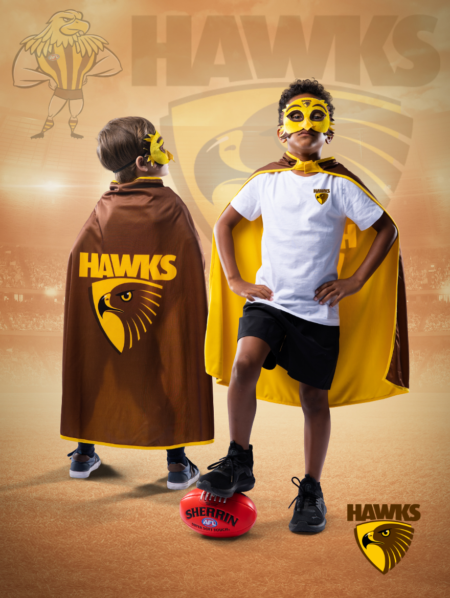 Hero Pack - Official AFL Mask & Cape Set