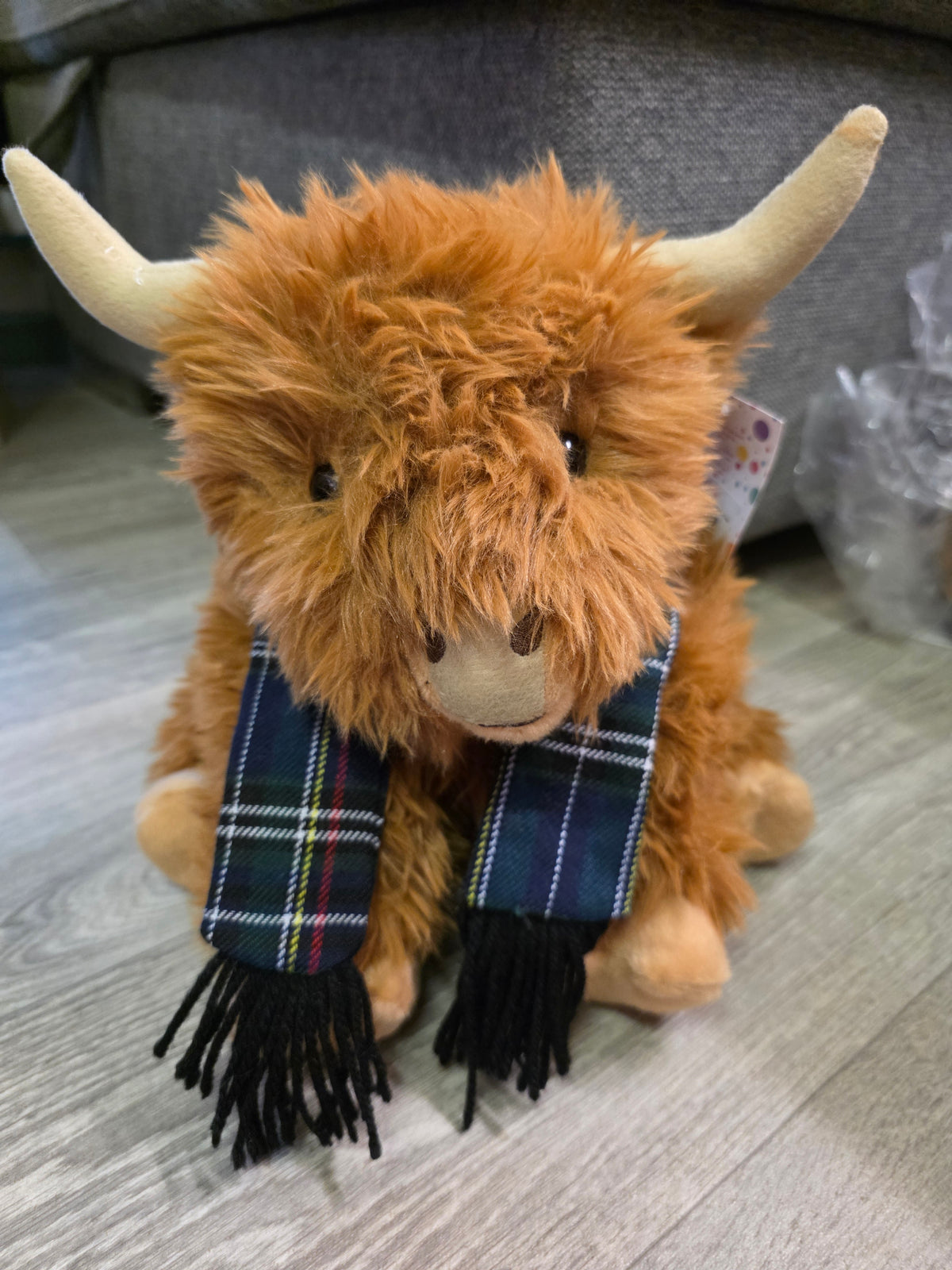 Hamish the Highland Cow Tan - 25cm