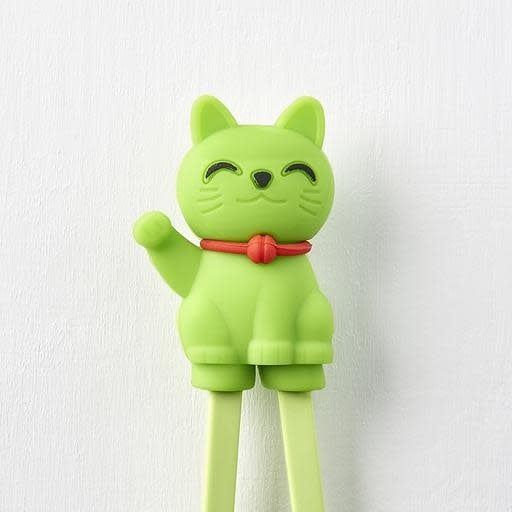 Maneki Trainer Chopsticks Lucky Cat