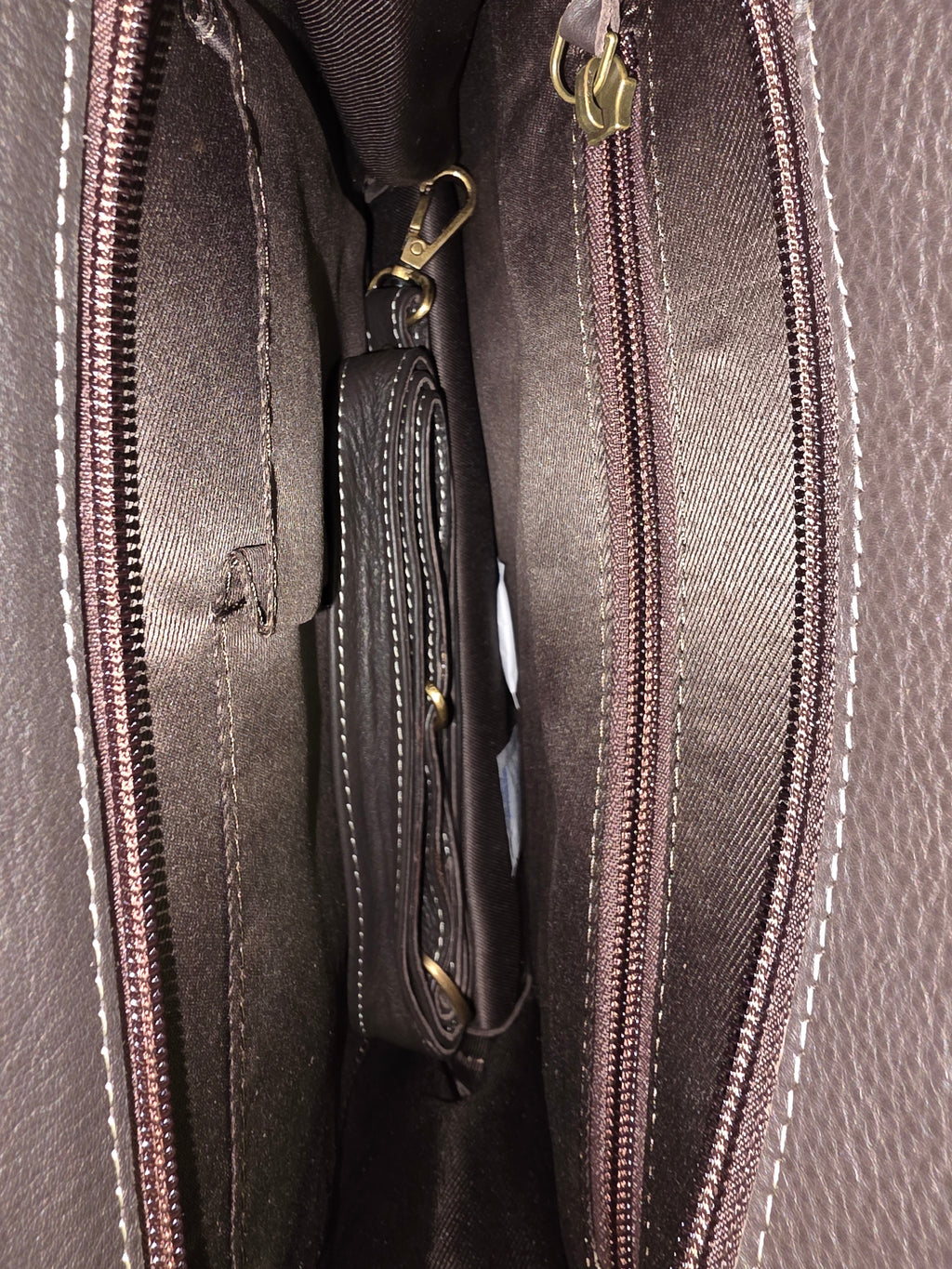 Two Tone Hand Tooled Leather Tote Bag – AB96 – Carmen