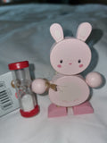 Wooden Toothbrush Holder with Timer